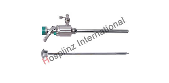 Sharp Trocar With Multi-Function Smooth Cannula